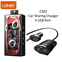 Ldnio Chargeur Auto C502 - 5.1A - 4 Port Usb