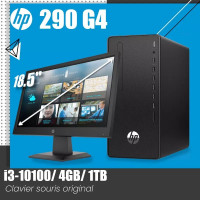desktop-computer-hp-290-g4-mt-i3-10100-4go-1to-hdd-windows-1011-pro-wifi-moniteur-p19b-185-cheraga-algiers-algeria