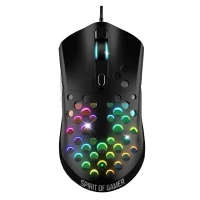 SOURIS USB SPIRIT OF GAMER ELITE-M80 4200 DPI / 6 BOUTONS / RÉTRO-ÉCLAIRAGE RGB