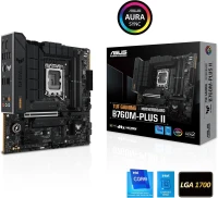 CARTE MERE ASUS TUF Gaming B760M-PLUS II LGA 1700 mATX  PCIe 5.0, M.2 4.0, DDR5