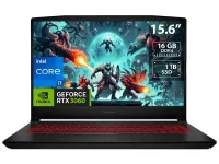 LAPTOP MSI KATANA GF66 15 6 " i7 12700H & RTX 3060/RAM 16GB/  1 TB SSD / 15.6"