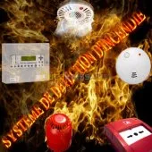 Alarme détection d'incendie