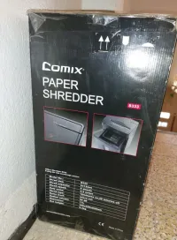 déchiqueteuse papier COMIX S333 - paper shredder - آلة تمزيق الورق