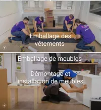 Demenagement. Peut-être que nos prix sont élevés, mais nous fournissons des services professionnels 