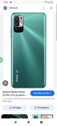 Redmi note 10 5g Xaomi