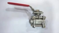 Vannes Inox 3 Pièces - Filetées & À Souder - Acier Inoxydable 304 / 316