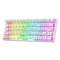 KEYBOARD MAGMA CRYSTAL FIORA 60% F61CT RED SWITCH WIRELESS / TYPE C / RGB