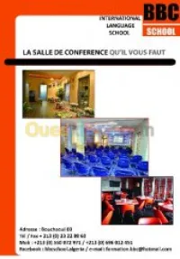 Location salle de conférence 