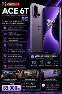 smartphones-one-plus-ace-6t-reghaia-alger-algerie