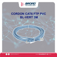 reseau-connexion-cordon-cat6-ftp-pvc-bl-vert-3m-dar-el-beida-alger-algerie