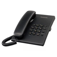 Combiné téléphonique analogique noir Réf :KX-TS500MXB