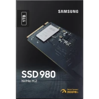 Samsung 980 MZ-V8V1T0BW | Disque SSD Interne NVMe M.2, PCIe 3.0, 1 To