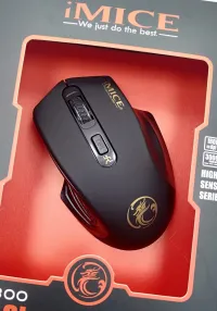 Souris iMICE Gaming RGB Fil et Sans Fil 