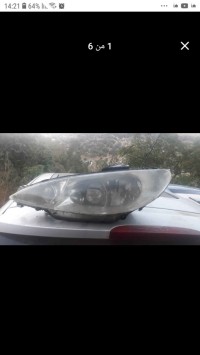 قطع-غيار-المركبات-peugeot-206phare-cote-chauffeur-باب-الواد-الجزائر