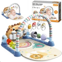 3en1 Tapis d'Éveil Bébé avec Piano et Jouets Sensoriels  بساط لعب للأطفال