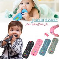 soins-bebe-anneau-de-dentition-en-silicone-forme-telecommande-blida-algerie