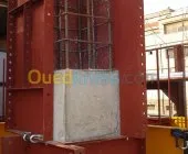 Coffrages métalliques modulaires