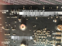 CARTE GRAPHIQUE MSI GeForce GTX 1050 2GO GDDR5 LP