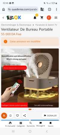 ventilateurs-ventilateur-de-bureau-portable-birtouta-alger-algerie