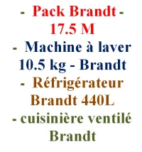 Pack Brandt 17.5 M