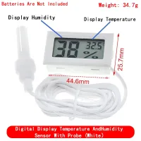 Mini thermomètre et hygromètre numérique LCD
