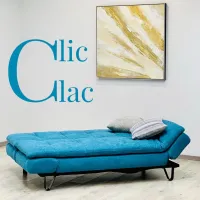 Canapé Clic-Clac Disponible En Plusieurs Couleurs