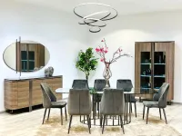 Salle à manger avec table 8 chaises produits d'importation