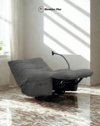 كرسي-و-أريكة-fauteuil-relax-electrique-bubble-gris-عين-بنيان-الجزائر
