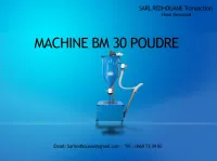 Machine de remplissage des extincteurs a poudre (BM 60 / BM 50 / BM 30  POUDRE)