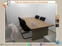 Table de réunion plusieurs dimensions 