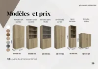 Armoires plusieurs modèles