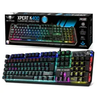 Clavier Mécanique Gaming Spirit Of Gamer XPERT-K400 Rétro Eclairage RGB Switch Bleu AZERTY