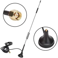 Antenne 4G LTE Pour Routeur Modem 12dBi avec Cable 5m 10m Connecteur SMA mâle