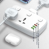 Multiprise universelle Chargeur LDNIO SC2413 2 Prise AC + 3 USB + 1 USB-C PD - 2500W thumbnail 3