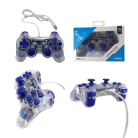 Manette de jeux Gamepad filaire Vibration LED capsys GS506 pour PC