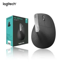 Souris Verticale Logitech MX vertical Sans fil rechargeable 2.4GHz et Bluetooth Ergonomique