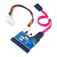 Adaptateur Convertisseur IDE vers SATA ou SATA vers IDE pour disque dur SSD HDD