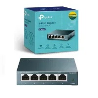 Switch ethernet Commutateur de bureau TP-Link TL-SG105 Gigabit à 5 ports 10/100/1000 Mbps en métal