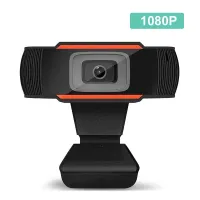 WEBCAM FULL HD 1080P 30fps caméra web USB avec microphone pour PC, ordinateur portable Mac