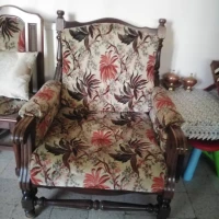 Salon rustique 