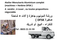 Atelier Menuiserie Aluminium complet 