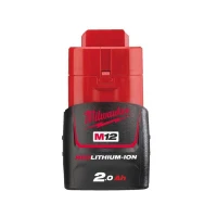 Batterie Li-Ion 12V 2.0Ah MILWAUKEE M12B2 (Redlithium-Ion)
