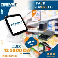 Pack De Gestion commercial +logiciel pour supérette / magasin des vêtements / cosmétique