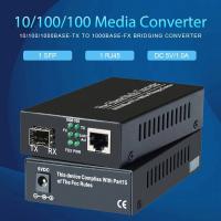 EXTENDER( KIT-02) Convertisseur Fibre-optique Ethernet SC (RJ45) Gigabit 20KM ( MT-MC20KM ) /REF:921 thumbnail 3