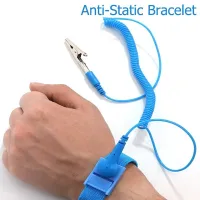 BRACELET ANTISTATIQUE REGLABLE EN PVC 