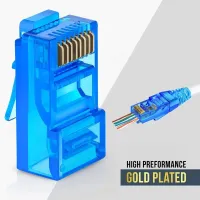 CONNECTEUR PERFORE RJ45 CAT6 FTP/STP SIG-C6AFS-EZ BT.100PCS // REF:3201