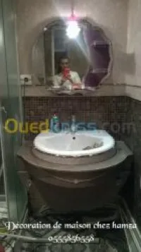 كل أشغال بناء مع ديكورات عصرية متنوعة