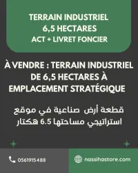 Vente Terrain M'Sila Msila