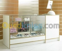vitrines d'expositions