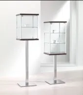 Vitrine façade verre trempé